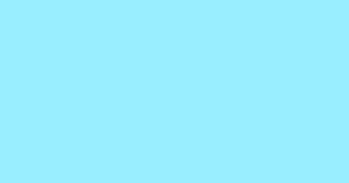 Sample of HTML color code #99eeff