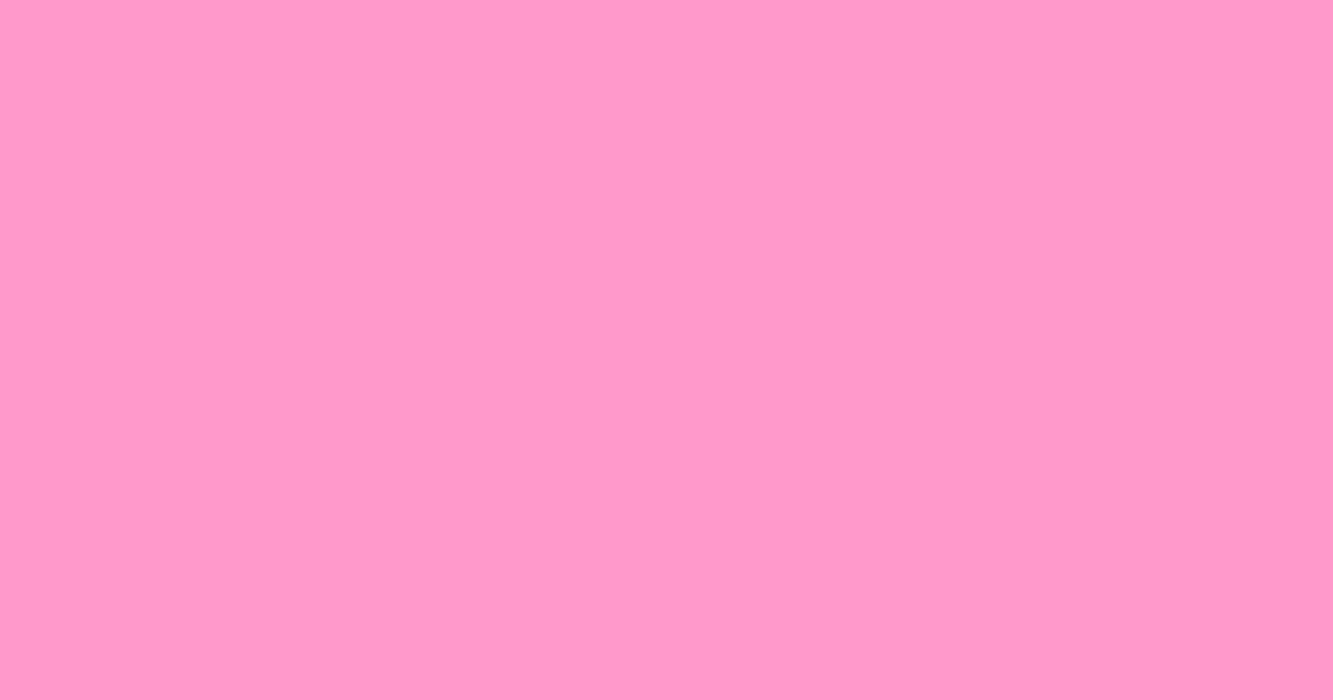 Sample of HTML color code #ff99cc